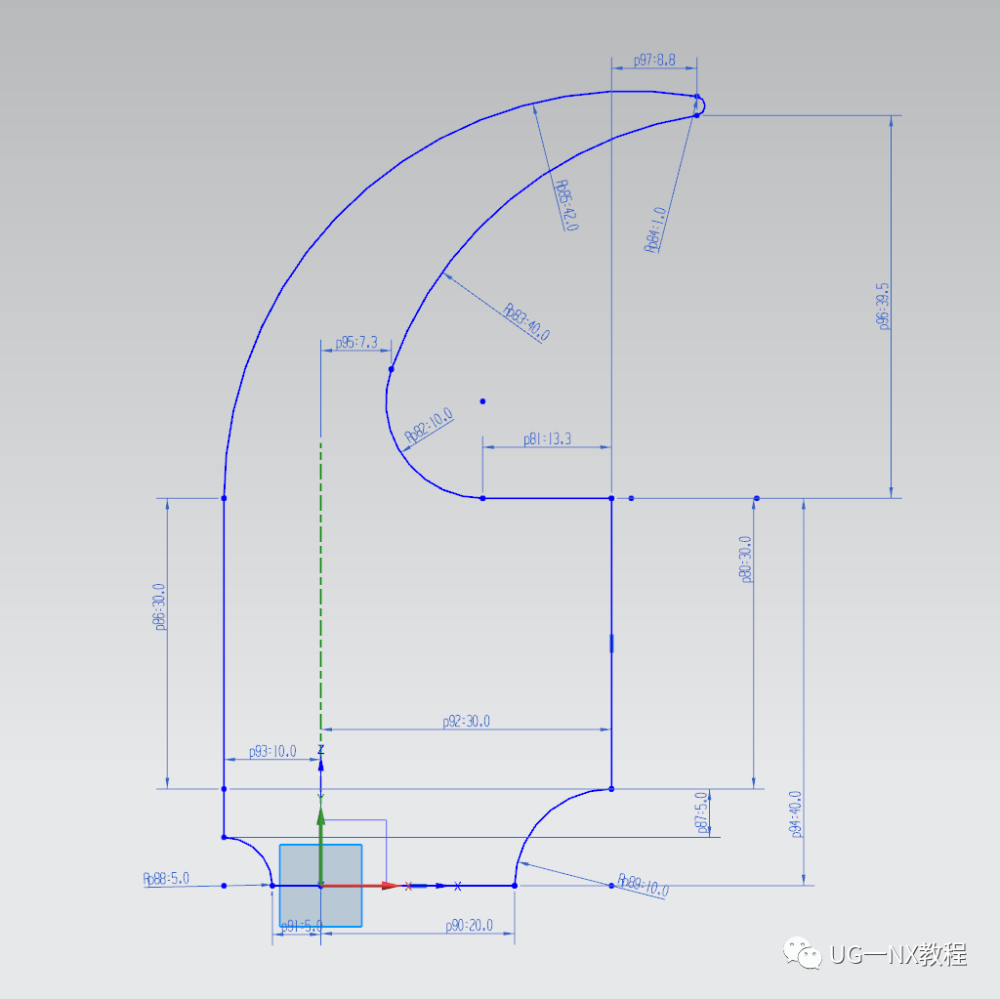 ug nx画个锤子(羊角锤)