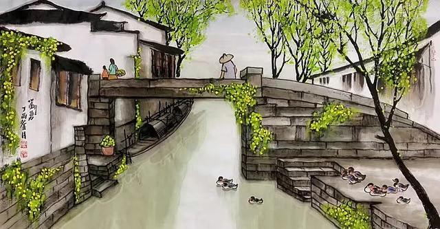 中国美术家协会会员,画家刘勇笔下的风景画