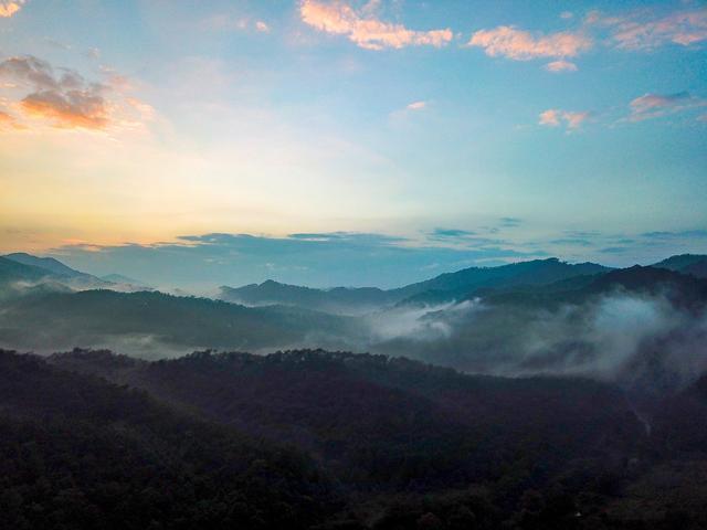 广西的十万大山景区,真的有十万座大山吗?