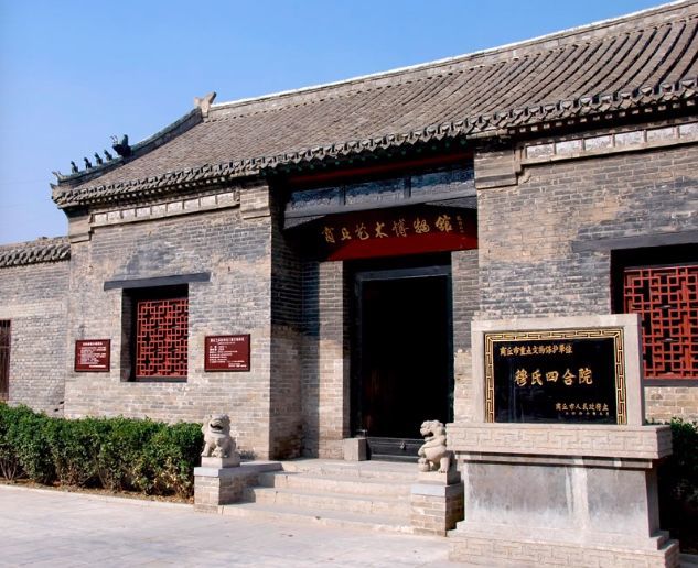 南城门楼 商丘古城,登高俯视,城墙,城湖,城郭, 商丘古城湖 应天书院
