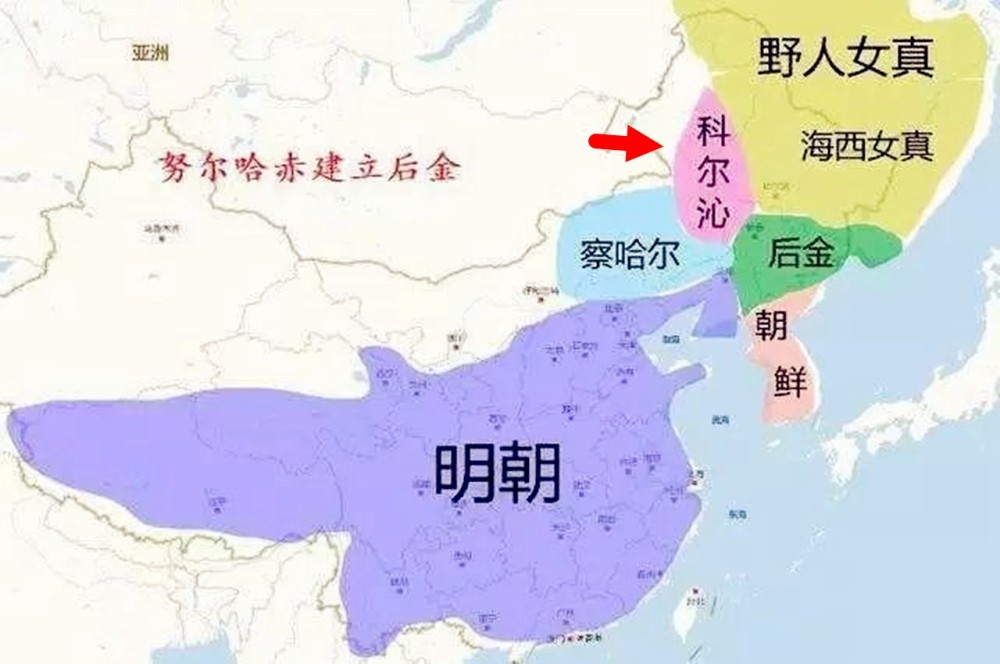 简述清朝入关前,科尔沁蒙古和满清皇室联姻情况