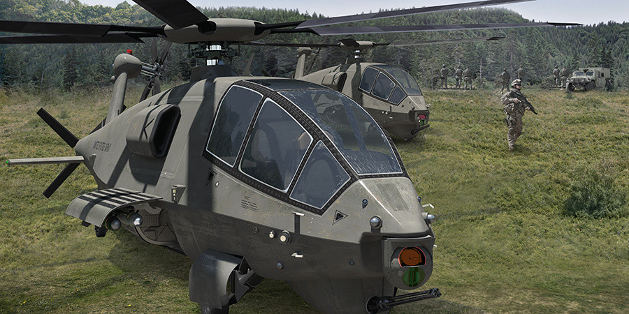 美国波音未来武装直升机概念图亮相 造型奇葩
