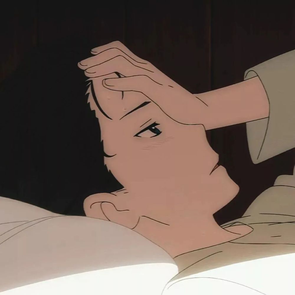 动漫男生头像 · 幸好我是个小胖子,难过的时候还可以
