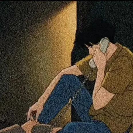 动漫男生头像 · 幸好我是个小胖子,难过的时候还可以