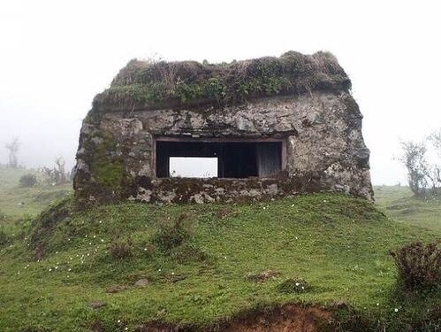 印军碉堡遗迹