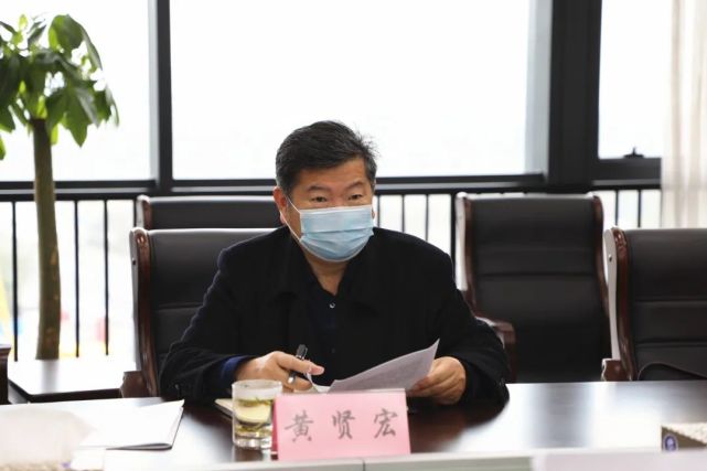 调研过程中,黄贤宏副检察长就疫情期间检察工作开展情况及助力企业