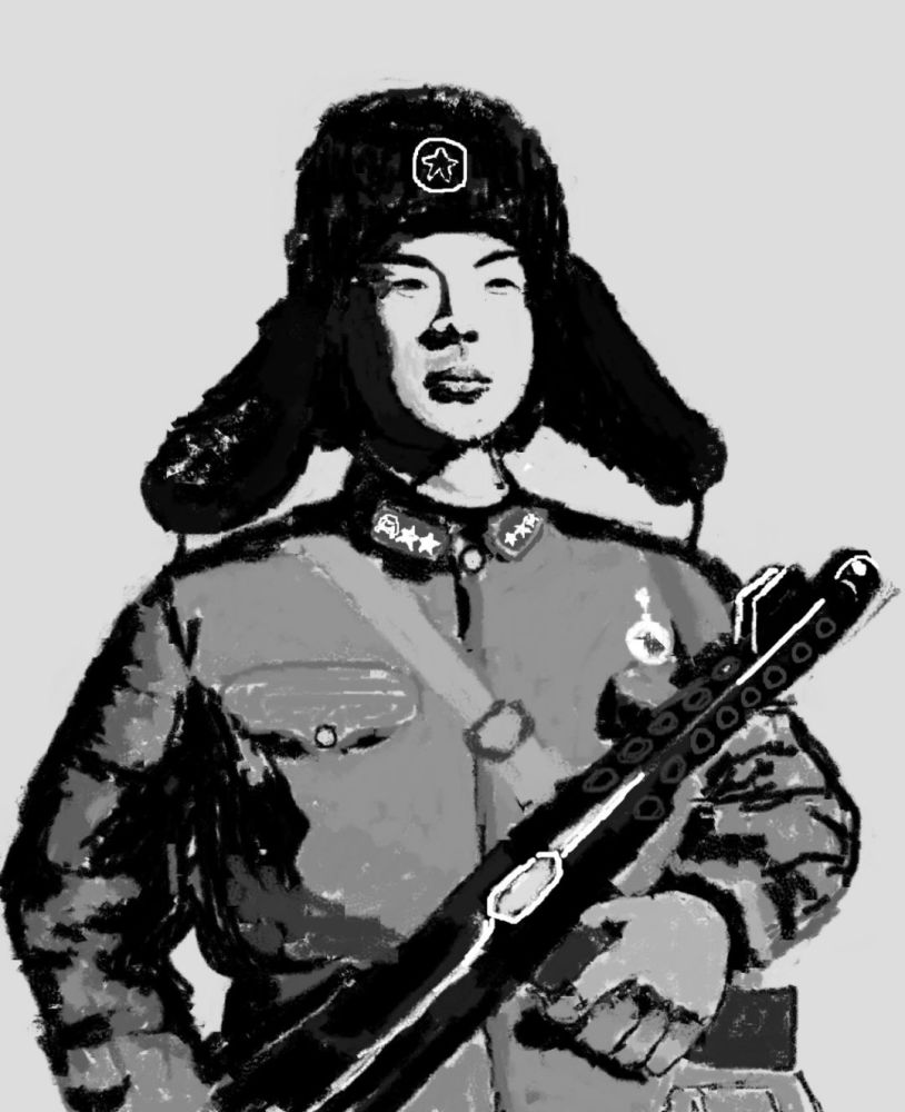 英模画像—-雷锋(宣传画)