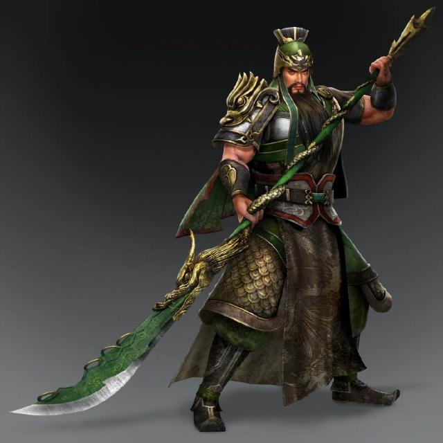 第一种说法可能比较符合现实情况,但不是很符合武圣关羽威武霸气的