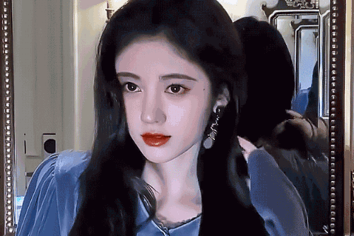 鞠婧祎动图,太美了