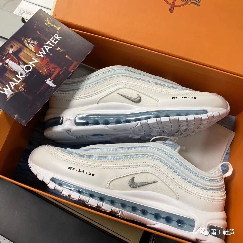 气垫内注入圣水,这是什么玩法?耐克air max97耶稣联名