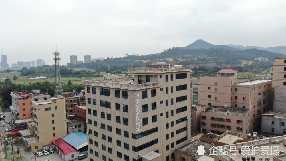 航拍镜头下的厦门经济特区岛外同安潘涂景观