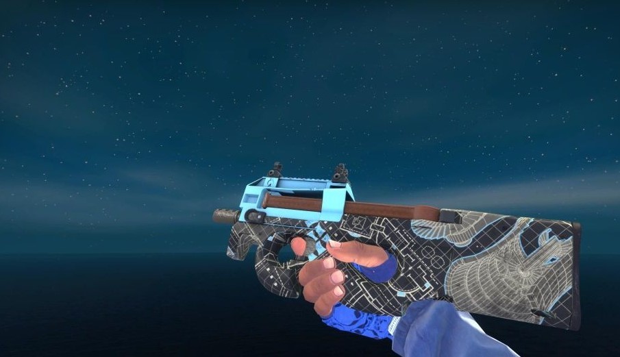 csgo皮肤指南:rush b专用神器p90,也有少女心外观?