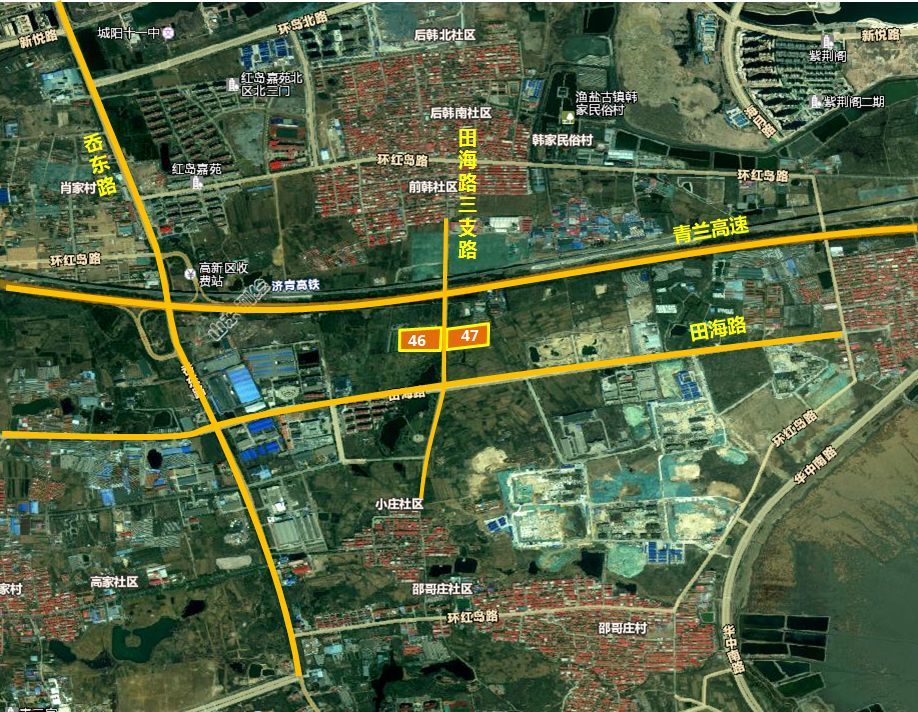 g-2019-047地块位于红岛街道田海路三支路以东,聚贤桥路五支路以南