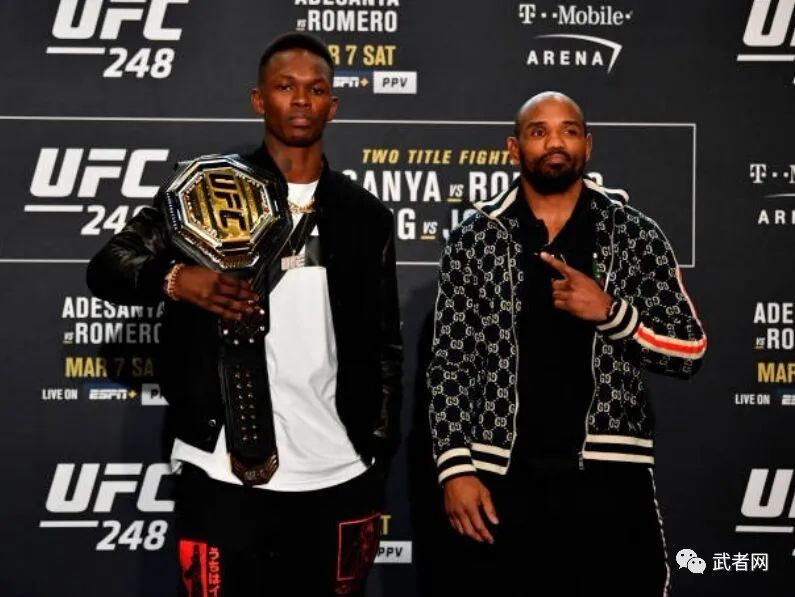 伊斯利·阿迪萨亚 vs 尤尔·罗梅罗 武者网讯 ufc 248期比赛即将于