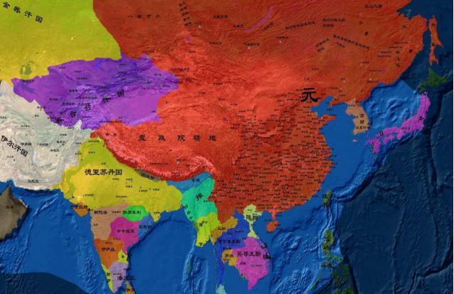 蒙古帝国和元朝有什么区别?从疆域来看,大概差了一千万平方公里