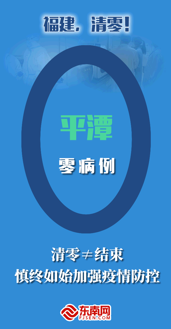 福建清零!继续保持!期待更多地方"变白"