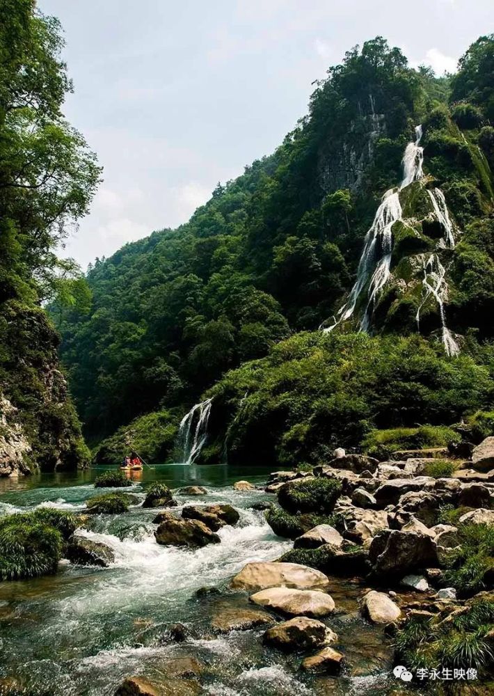 这里是湖南湘西永顺县——猛洞河