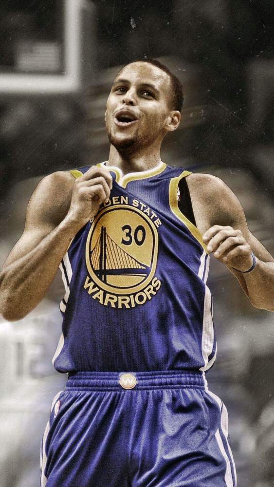 今日壁纸:库里有资格竞争mvp!