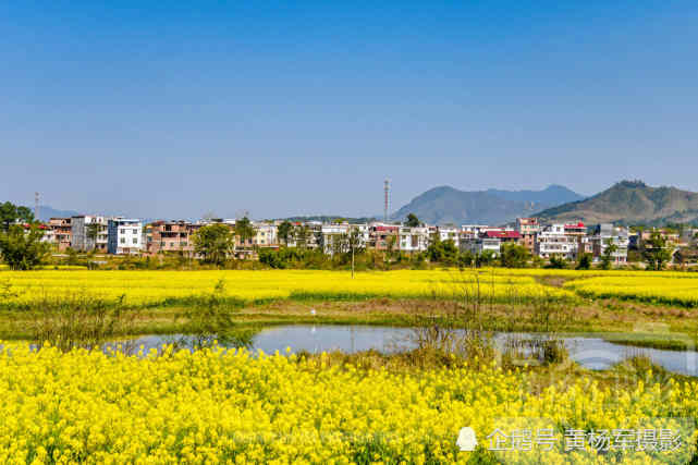 江西南康区谭邦古村,蓝天下的客家古村青砖马头墙的老屋古韵很浓