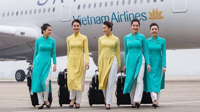 资料图:越南航空空姐