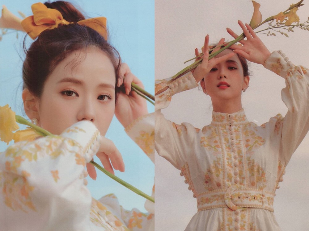 blackpink"水果少女"写真:jennie石榴夏日气息,甜美发散