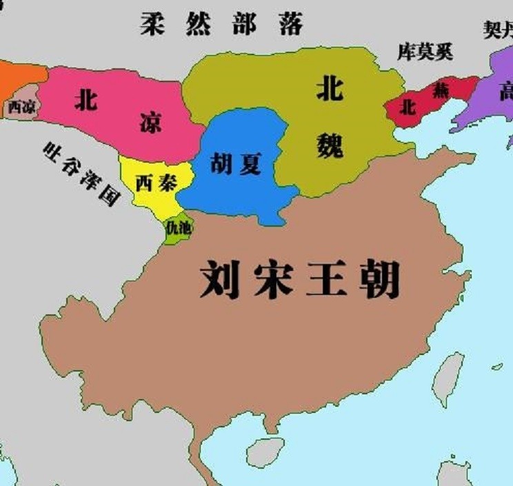 五胡十六国中的前凉,后凉,南凉,西凉,北凉,究竟是什么