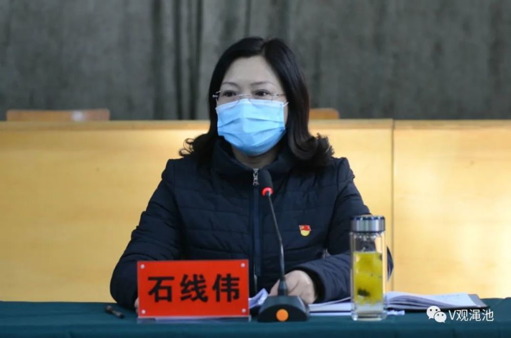 石线伟调研指导县融媒体中心建设工作