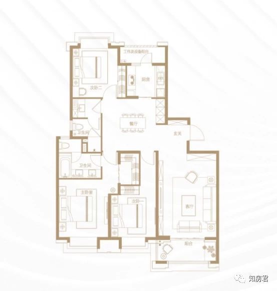 复地雅园公馆: 12.2w/㎡