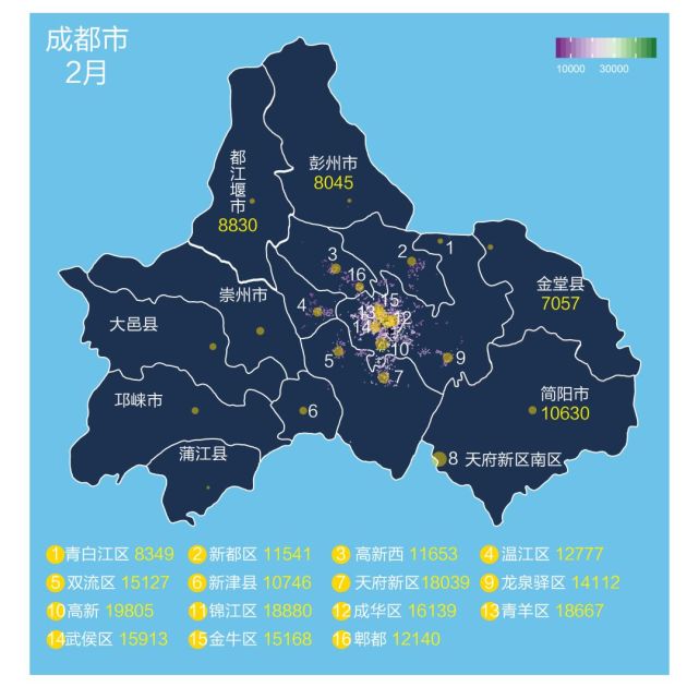 2020年2月城市房价地图出炉:全国22个城市,220个区域