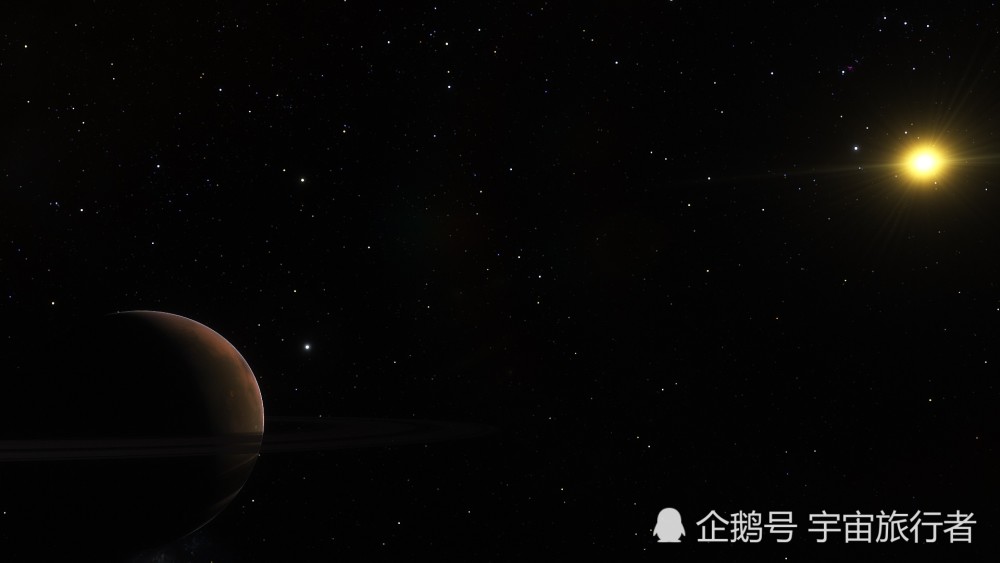 5.8光年外的巴纳德星系:只有一颗恒星和一颗行星相依为命