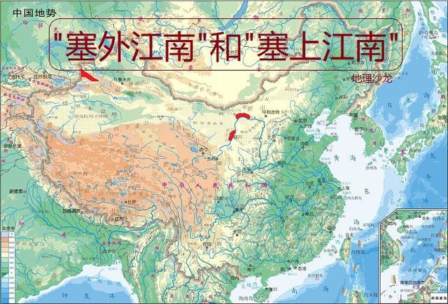 "江南"肯定是一个地理区域,这里的"江"应该是指我国的母亲河"长江"