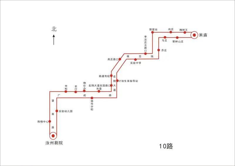 汝州最新公交运行线路及站点大全!