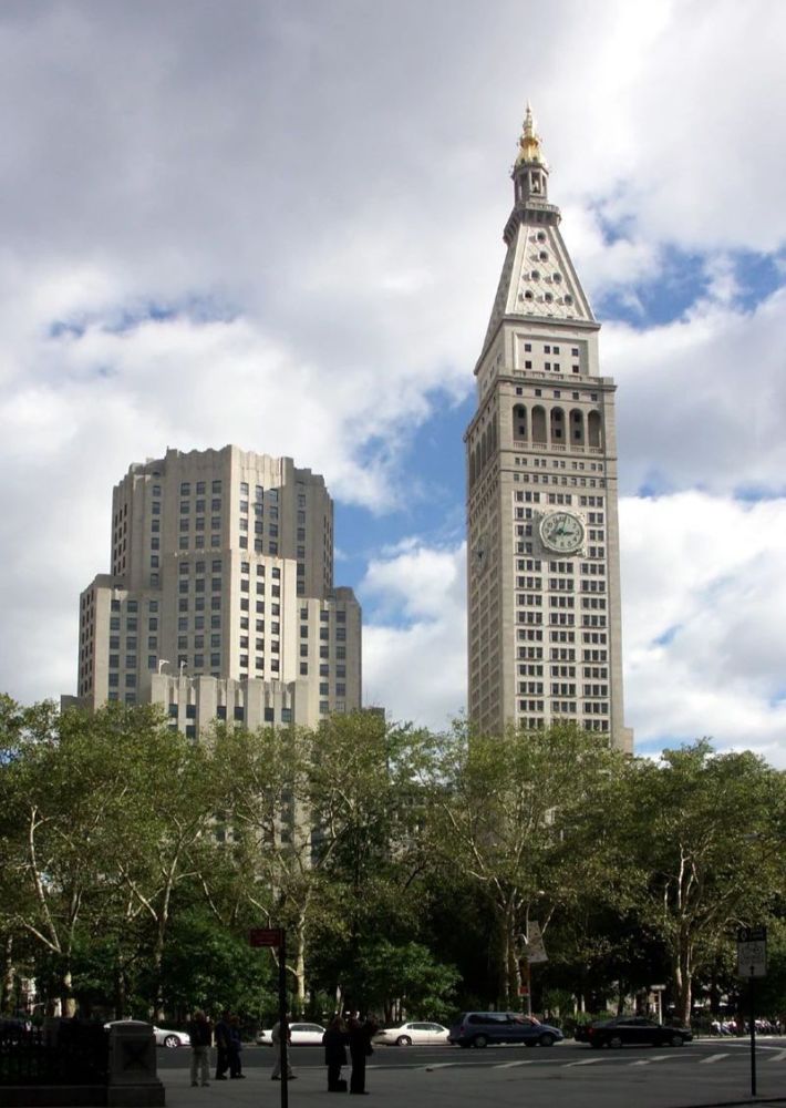 metlife tower 1909年 大都会人寿保险大楼位于美国纽约市曼哈顿