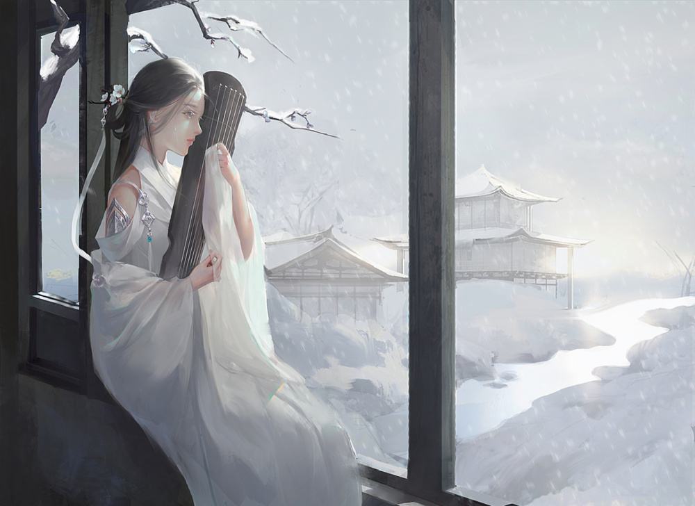 李白月下听隐士弹琴,写出内心感慨,说出无数人心声,堪称经典