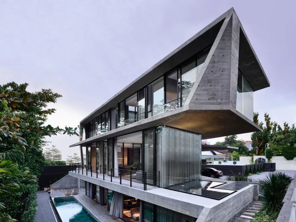 独立住宅 小型公共建筑设计:新加坡斯达克别墅/案例