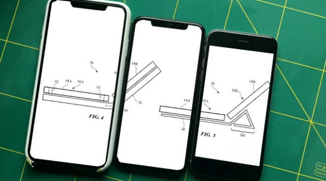 苹果折叠屏新专利，不同于华为三星，不用铰链即可实现折叠
