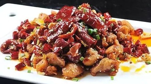 肥肠辣子鸡