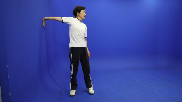 6.手臂拉伸
