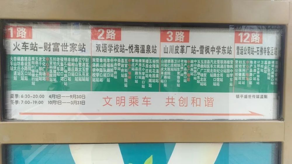 镇平5条公交线路恢复通行!市民乘公交,先扫健康码!附:公交站点图