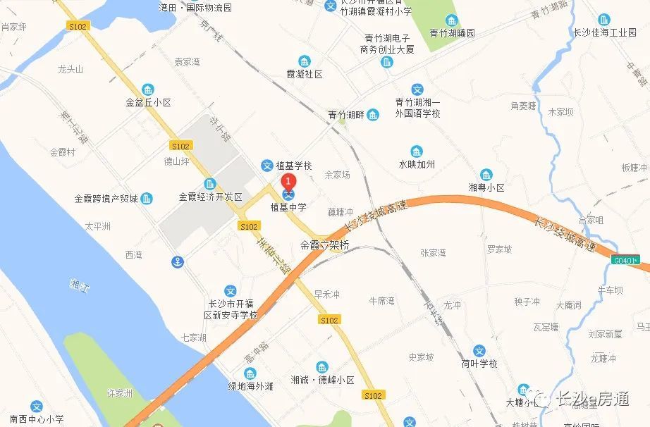 长沙市开福区再添公办初中!
