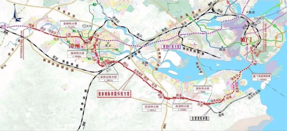 重磅:漳州港或接入厦门地铁!规划图网上疯传,r3彻底消失?