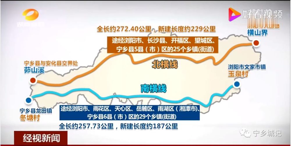 重磅横贯宁乡的长沙南北横线最新消息来了