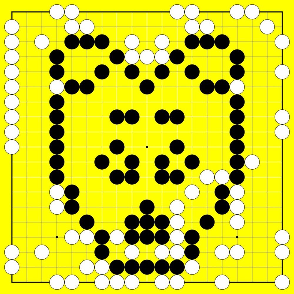 围棋十二生肖趣味征子图