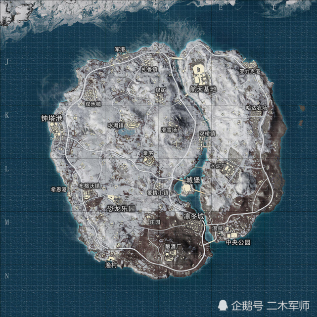 想在和平精英里雪地地图吃鸡?不妨来看二木怎么说