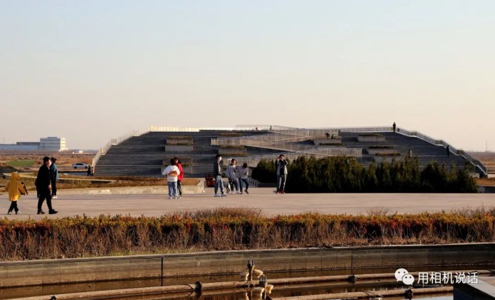 没见过的美景,从天上看盐山千童公园