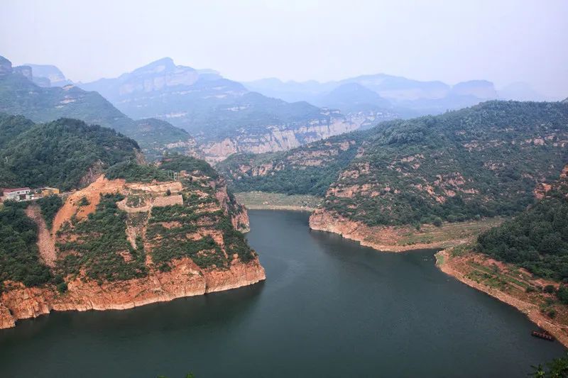 被誉为"太行奇峡" 武安国家地质公园 太行山麓的又一宝藏 京娘湖,古