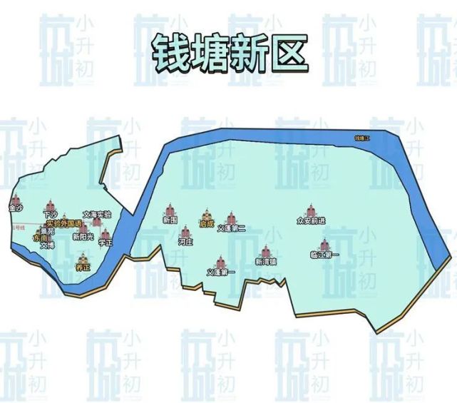 钱塘新区公办&民办中小学汇总来了!公民同招下