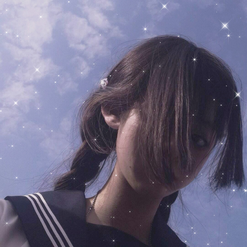 少女心·仙气·女生头像:宇宙与你相撞,漫天星月抖落三分!