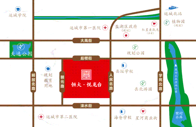 在运城市2035城市规划里 北部新城的笔墨占据了宣传片的60,集创新