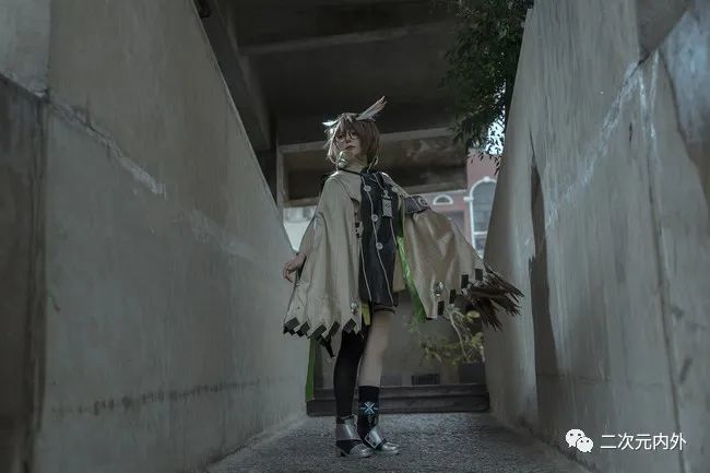 《明日方舟》猫头鹰大奶赫默